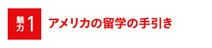 魅力1 アメリカの留学の手引き
