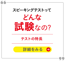 対話テストってどんなどんな試験なの? テストの特長 詳細をみる